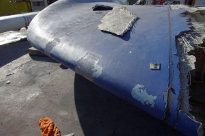 Oyster 825 Recovery of keel - Part attached to stub keel